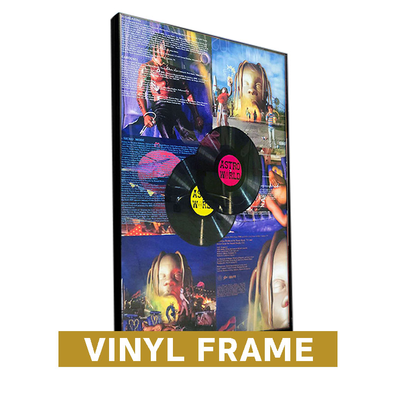 Travis Scott - Astroworld Framed Vinyl + Album Art