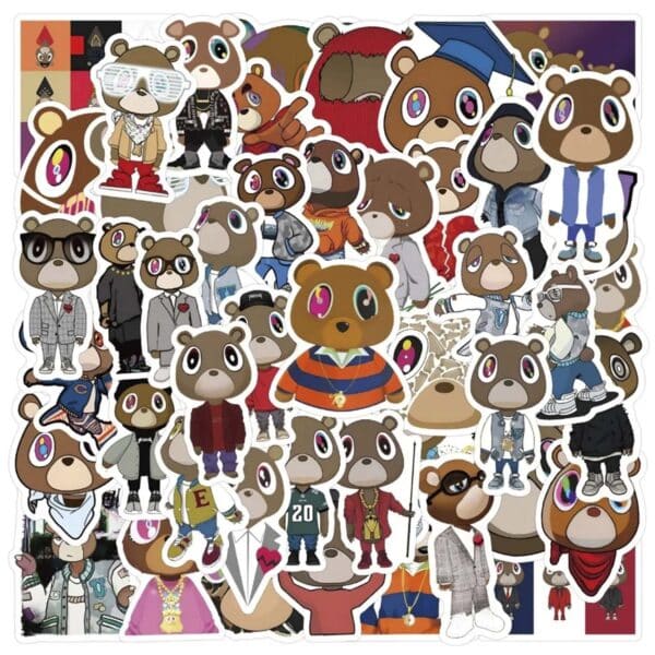 Kanye West - Sticker Pack (10pcs)