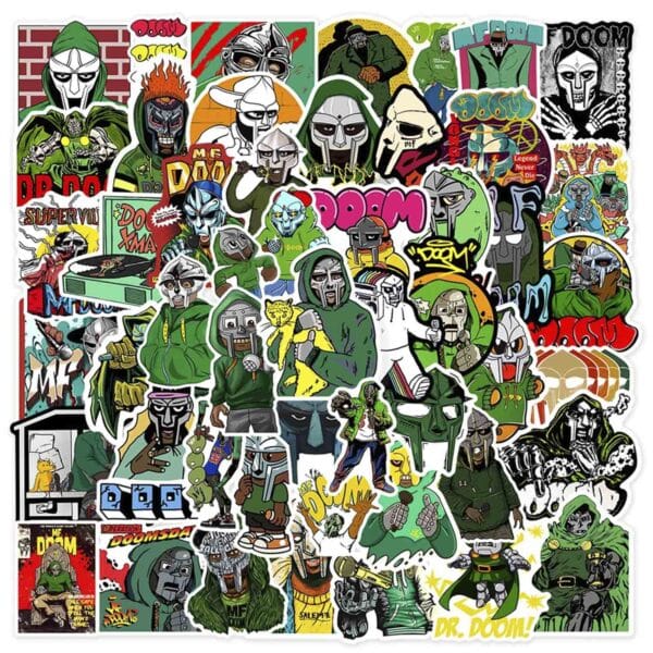 MF Doom - Sticker Pack (10pcs)