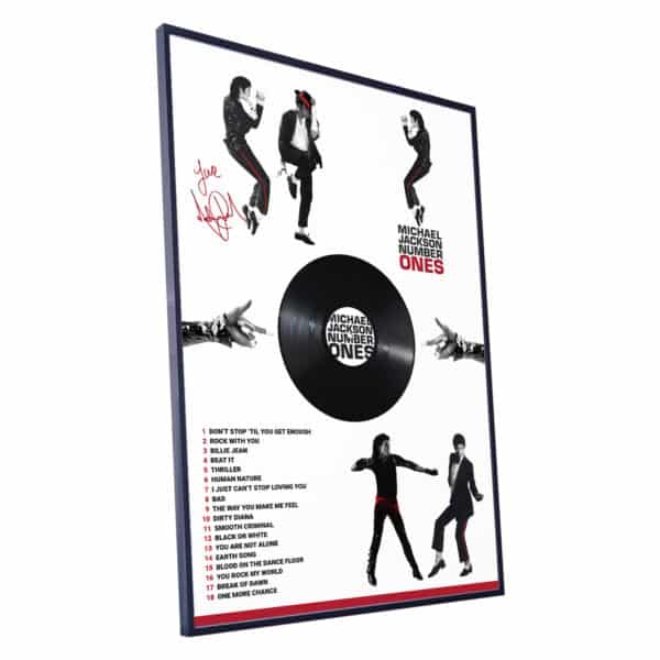 Michael Jackson - Number Ones (Vinyl Frame)